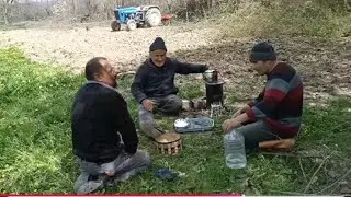 BAHÇEDE  MEYVE 🍎🍊AĞAÇLARNI  BUDAMA  ÖĞLE YEMEĞİ  ZALIM FORD ☺
