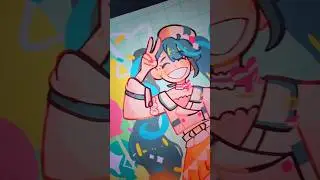 I'm gonna make this a print! 👁 #miku #hatsunemiku #vocaloid #art #artist #fanart #myart