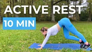 10 min Full Body Active Recovery Workout | No Repeat