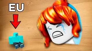 Fiquei Pequeno pra GANHAR no Esconde Esconde do Roblox
