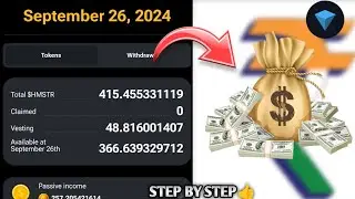 Hamster kombat Step By Step Withdrawal Processs complete ✅ 👍 #withdrawal #hamsterkombat #hamster