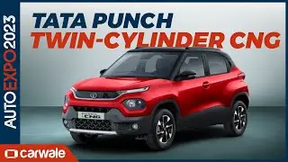 Tata Punch CNG at Auto Expo 2023 | CarWale