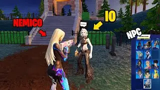 7 MINUTI di FAR FINTA di ESSERE un NPC su FORTNITE
