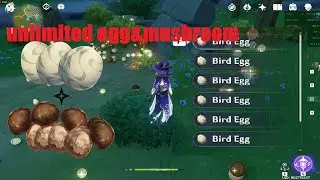 Genshin Impact Unlimited Egg and Mushroom No Cheat