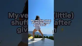 Mein Beckenboden fragt was hier abgeht 😮‍💨😄 #shuffledance #comeback #ravermom #postpartumjourney