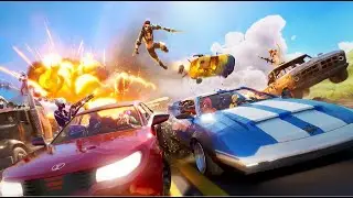 🏎 I drove the whole fortnite map