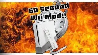 Modding a Wii in 60 Seconds // LetterBomb //  Modding Made Easy! 