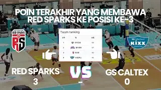[FAN CAM] Poin Terakhir Redsparks vs GS Caltex!  Serangan Tajam Megawati Hangestri ⚔️🔥