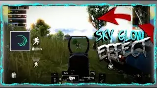 how to add a sky glow effect on android - alight motion