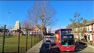 London Bus Rides 🇬🇧 Route 147 🚍 Ilford To Canning Town -Sunny Morning Bus Tour.