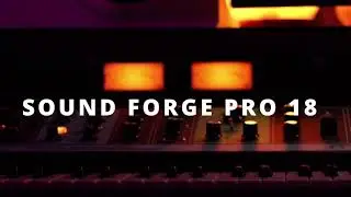 MAGIX SOUND FORGE Pro 18 intro