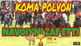 KOMA POLVON NAVOIYDA 1 TUYA 1KUBIK 1 FAXRIYORLIQA MARA QILDI DAXSHAT