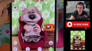 Talking Ben the Dog (2011) All Actions in Laboratory Gameplay Trailer by Outfit7 
