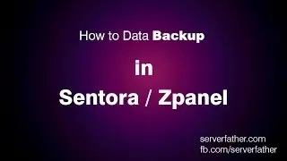 How To Take WebSite Data Backup From Sentora Free Web Hosting Control Panel