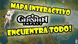 Mapa de GENSHIN IMPACT con la UBICACIÓN de GEOCULUS, ANEMOCULUS, COFRES, EVENTOS, MINERALES. etc.