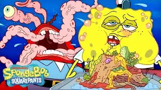SpongeBob Moments That Make Our Skin Crawl! 😬 | 45 Minutes of Gross Moments | 