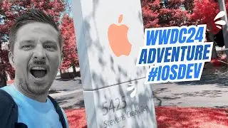 WWDC24 Warmup at Apple Park  - NFC.cool Adventures