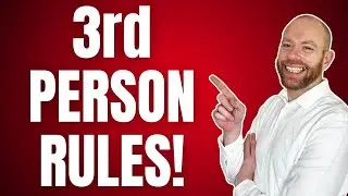 English Grammar | 3rd Person Singular | Present Simple Tense | Easy to Learn | Basic Rule | Grammar