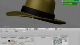 Blender Fedora Hat modeling Updated version