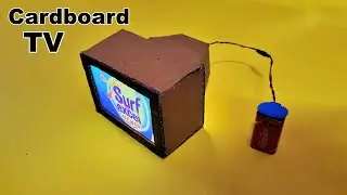 How to make LED TV from cardboard | Cardboard crafts