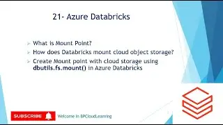 21- What is mount point | create mount point using dbutils.fs.mount() in Azure Databricks in Hindi