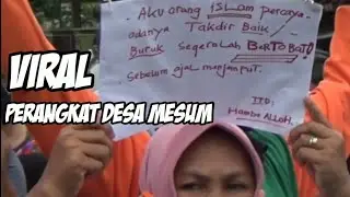 VIRAL,Perangkat Desa SUMBERAGUNG Mesum,Di Copot Dari jabatanya