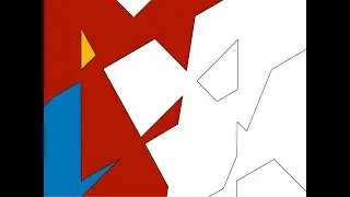 Piet Mondrian Drops His Pins Algorithm