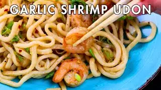 Garlic Shrimp Udon Noodles: Quick & Tasty Recipe