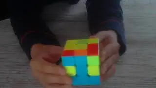 Обучение собирания кубика рубика 2 слой