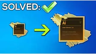 SOLVED: Adobe illustrator CS6 User interface Too Small - Simple Fix