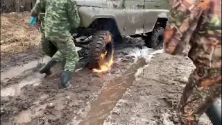 Разведка до Урюка на двух УАЗах