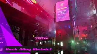 Cyberpunk Back Alley District | Unreal Engine 5 Showcase