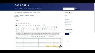 Joomla 4 TinyMCE and codemirror editor for articles and contents also using check in and checkout