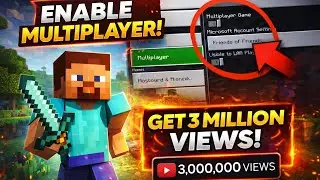 How to enable multiplayer option in Minecraft pe