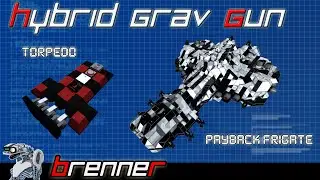 Space Engineers: Hybrid Grav Gun Test