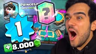 GANHEI A SEGUNDA LENDÁRIA DO NÍVEL 1 MAIS GEMADO DO CLASH ROYALE E...
