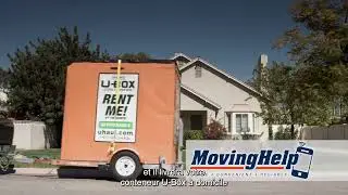 Conteneurs U-Box® pour déménagement et entreposage : Service complet avec livraison et chargement