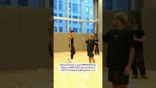 MPJ COPIES N3ON’s JUMPSHOT 😳🏀 | 