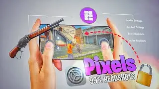 Pixels resolution+dpi Changer || Free Fire Headshots Settings 2024