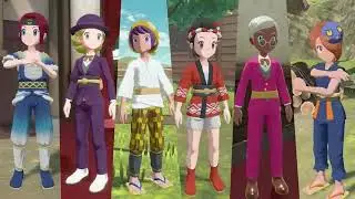 Noble Pokemon, Wardens, Trainer Customisation | Pokemon Legends Arceus Trailer 2 Reaction