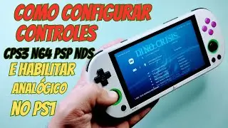 Trimui Smart Pro Como Configurar Controles PSP N64 CPS3 NDS e Habilitar Analógico No PS1