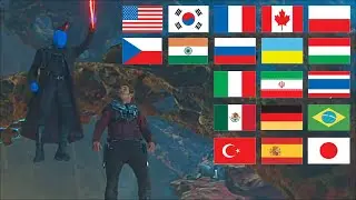 "I'm Mary Poppins Y'all" in Different Languages | GOTG Vol. 2 (2017) | Yondu | Peter Quill