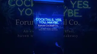 Forum Cocktail Co | NEW Cocktail Lounge w/ HIDDEN Speakeasy #atlantaeats #atlantarestaurants