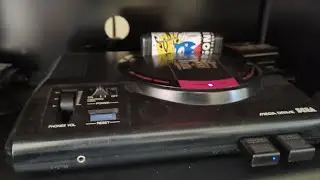Sonic The Hedgehog, Mega Drive - Robotnik derrotado por meu filho (fase 1)