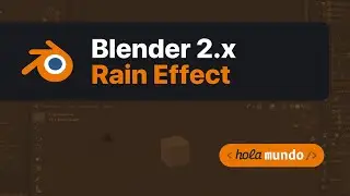 Blender 2.x Rain Effect