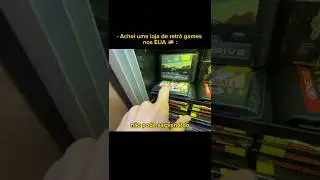 ELES não podiam vender esse jogo 😱 Loja de RetroGames nos EUA 