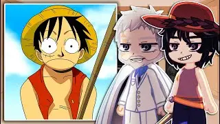 Luffy's Family Reacts to Luffy // Gacha Club // Gacha React
