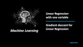 2.6 Linear Regression with one | Gradient descent for LR | ML darslari (O'zbek tilida)