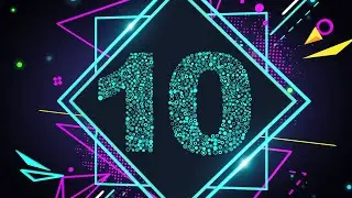 10 Second Countdown with Sound Effects ⏳ #60 | YT Timer ✅