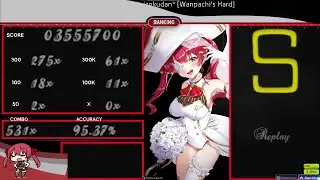 [ Osu! ]  Ahoy!! Warera Houshou Kaizokudan - Houshou Marine 3,47★